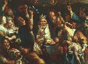 Jacob Jordaens The King Drinks France oil painting reproduction